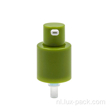 Zilvergouden plastic lotionpomp behandeling crème pomp